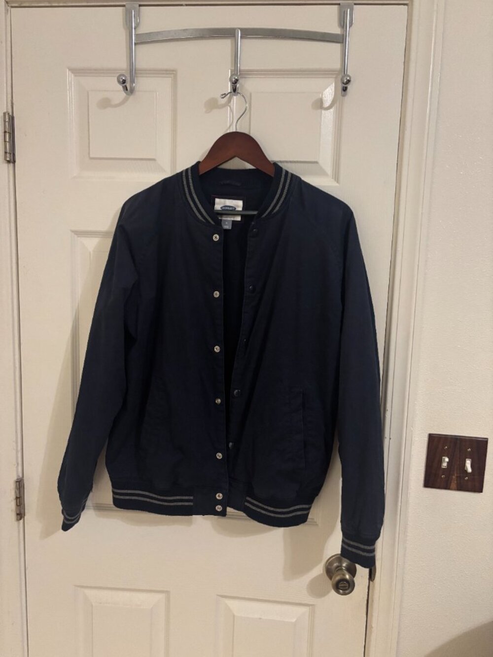 Old Navy Men's Varsity Bomber Jacket - M